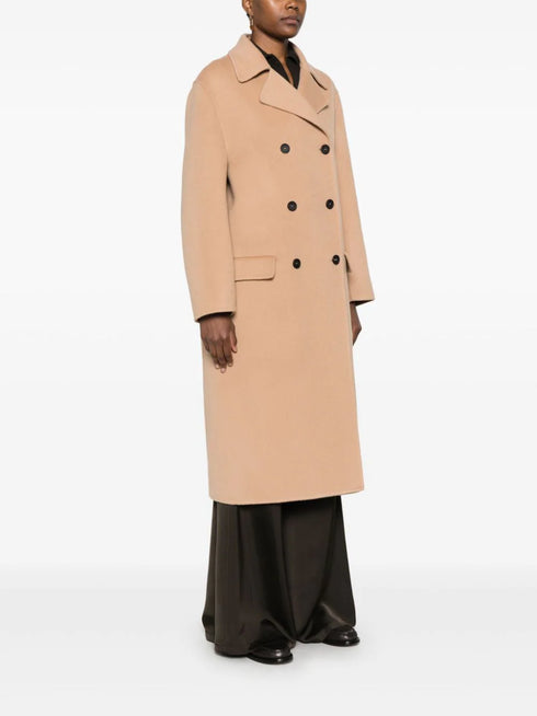 double-breasted coat